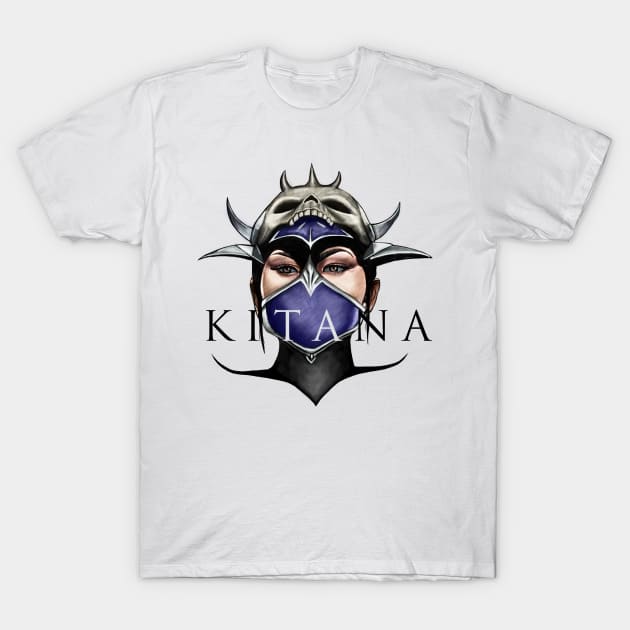 Colored Kitana T-Shirt by xzaclee16